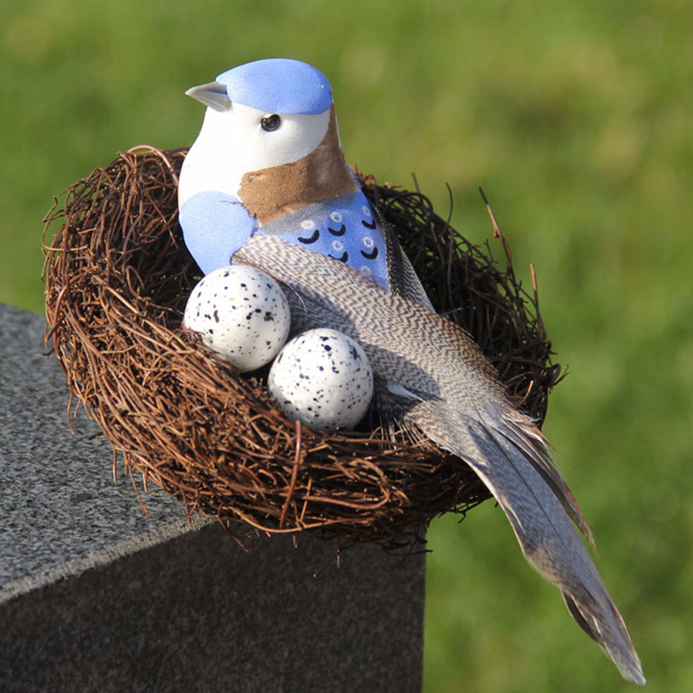 Bonsai Garden Photos - Lot de 2 Nids d'Oiseaux Artificiels