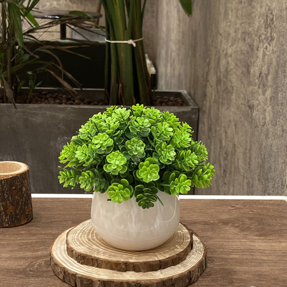 Bonsai Garden And Cafe - Bonsaï artificiel réaliste en pot, plante