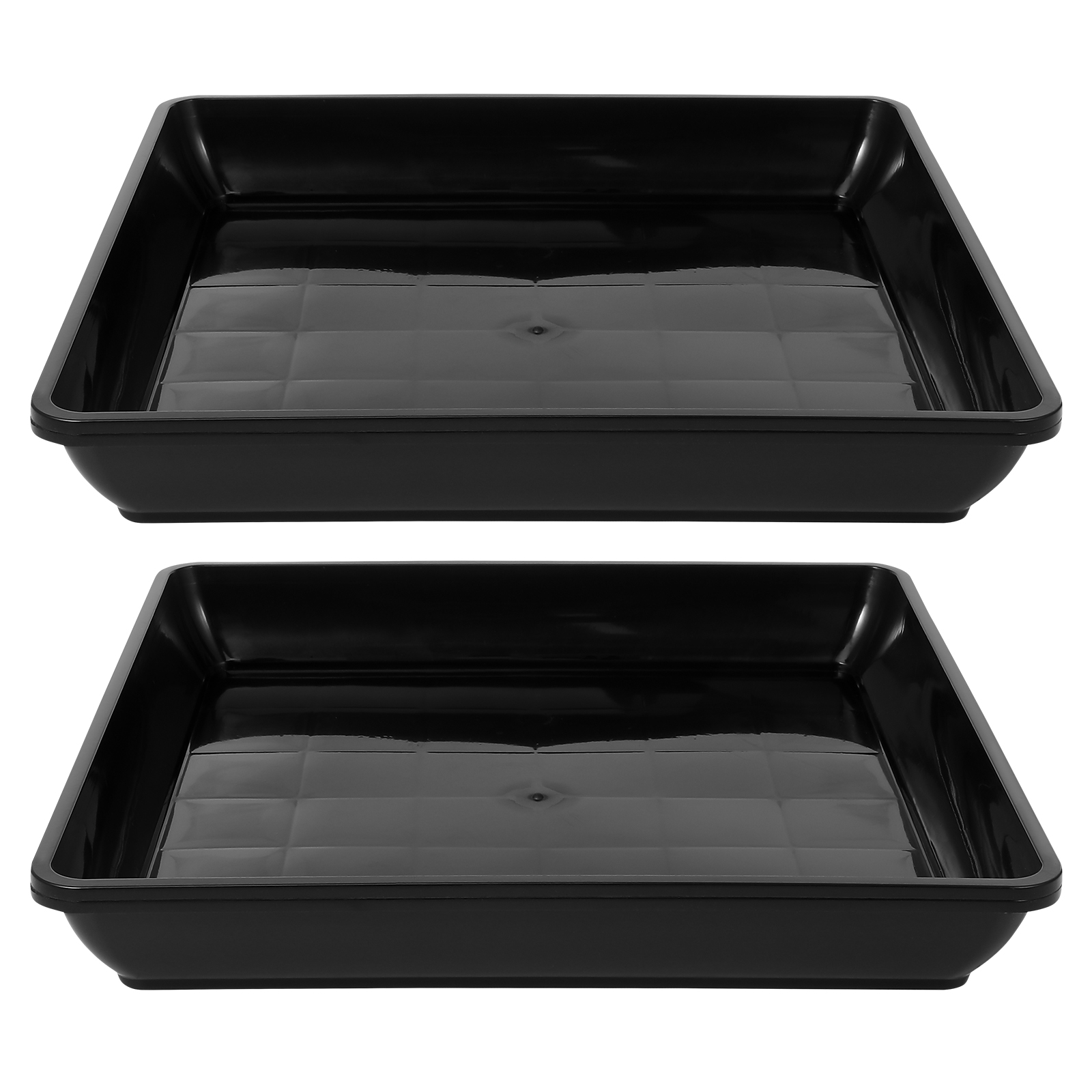 Drip Tray Saucer - 2 pièces Sous-plate de pot de