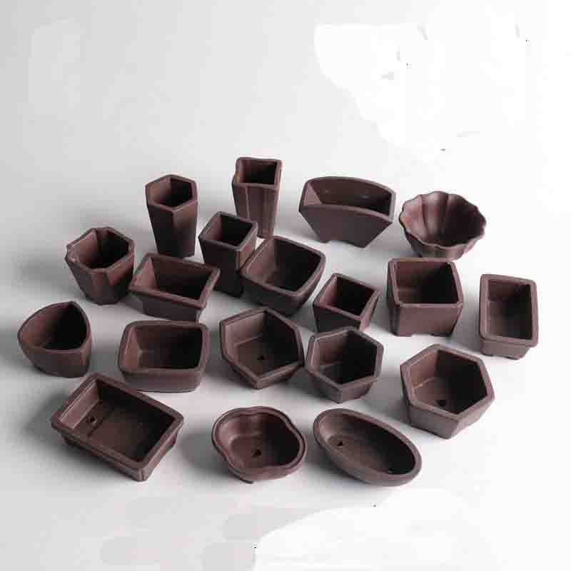 Bonsai Tree Zen Garden - Yixing violet sable Pot de fleur