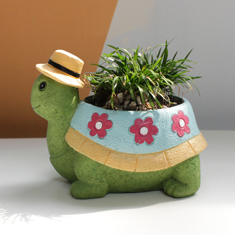 Bonsai Tree Zen Garden - Pot de fleur succulente Animal de