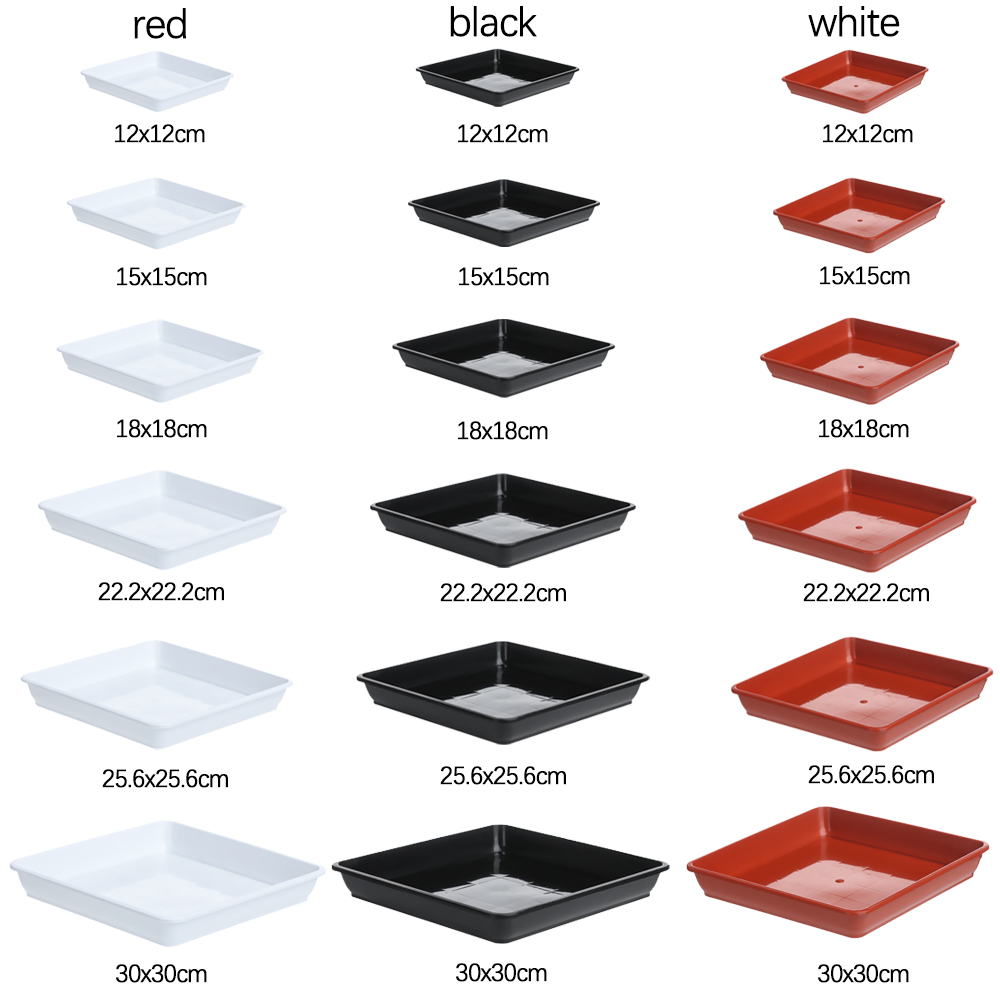 Drip Tray Saucer - 1 pièce de soucoupe carrée en