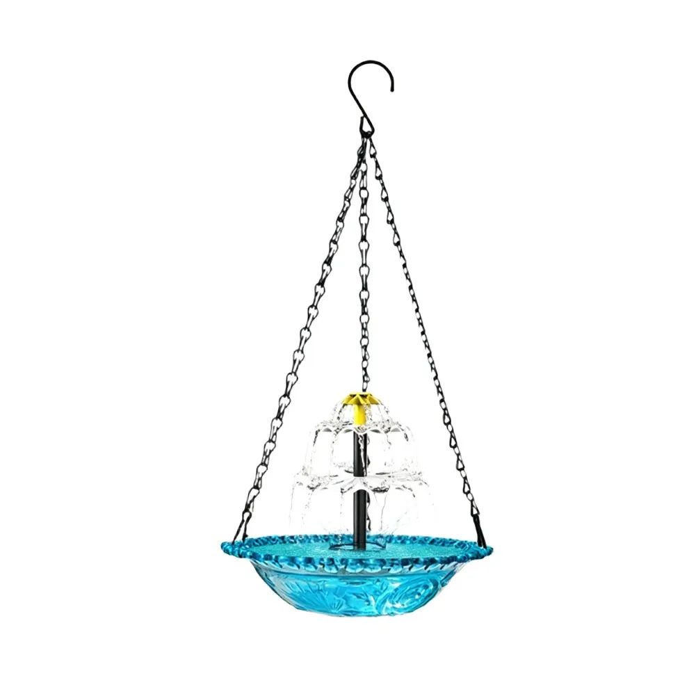 Bain d'oiseaux solaire suspend - Bonsai Garden Backyard avis et prix
