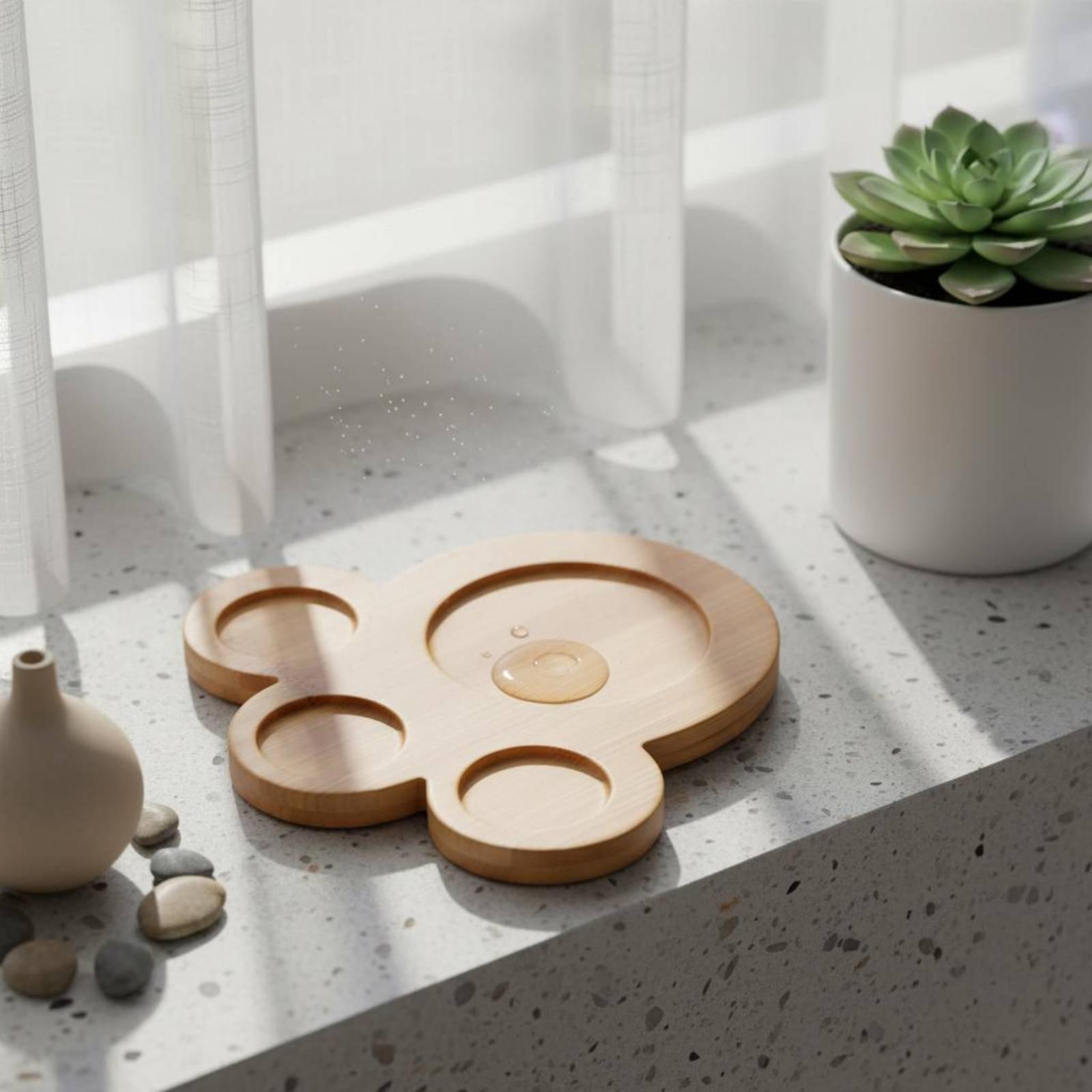 Plateau industriel en bambou p - Drip Tray Saucer avis et prix