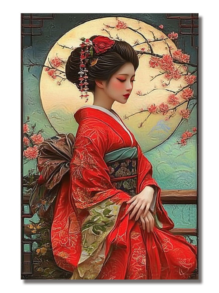 Peinture artistique Vintage de - Bonsai Garden And Cafe avis et prix
