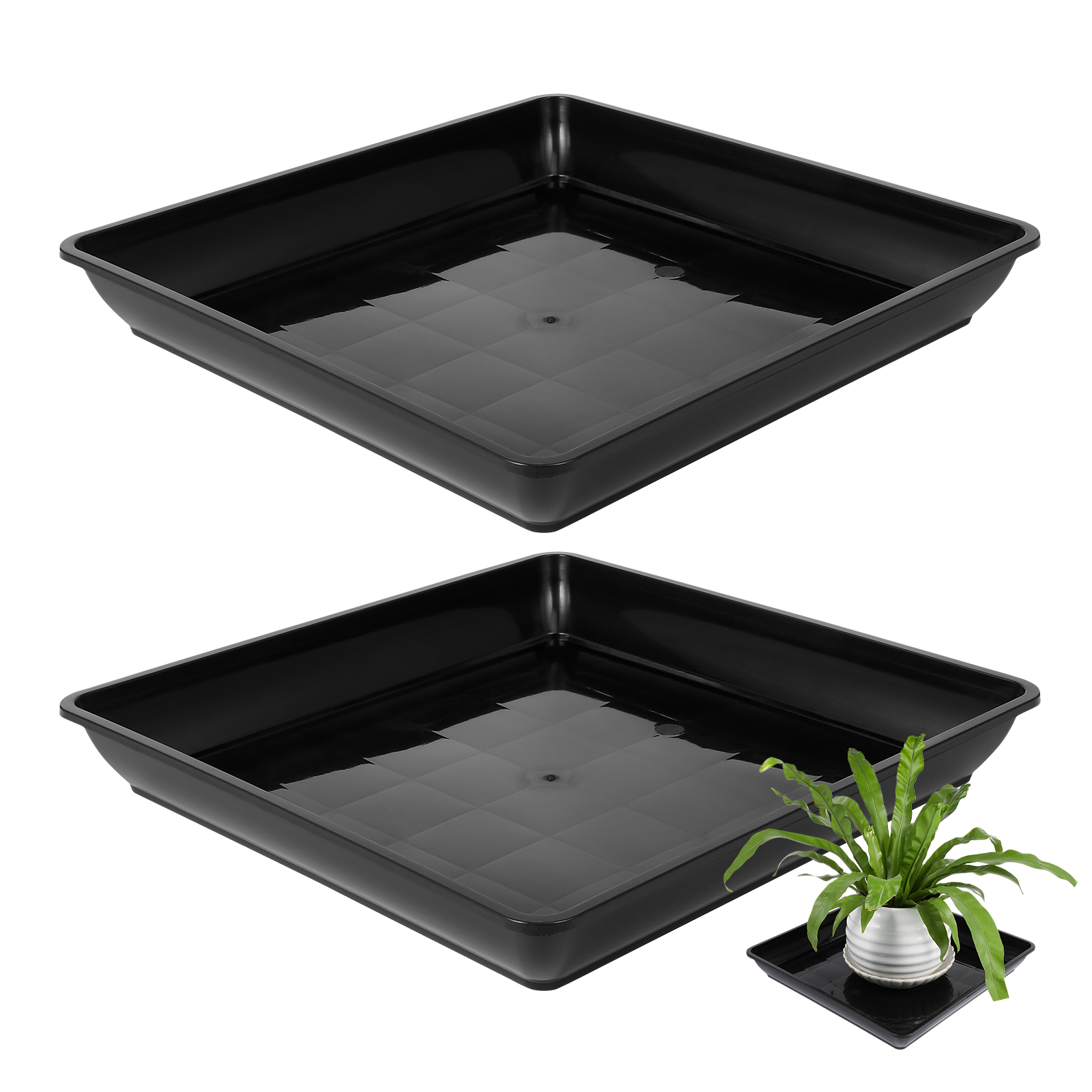 2 pièces Sous-plate de pot de  - Drip Tray Saucer avis et prix