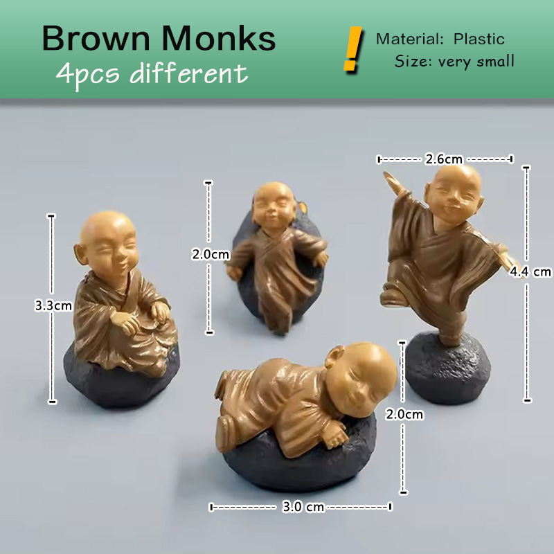 Figurines miniatures de moine  - Japan Bonsai Garden avis et prix