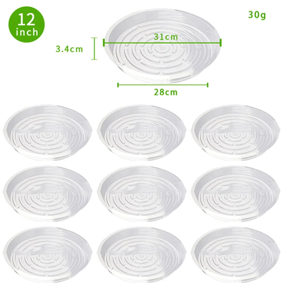10/24 pièces soucoupe à plante - Drip Tray Saucer avis et prix