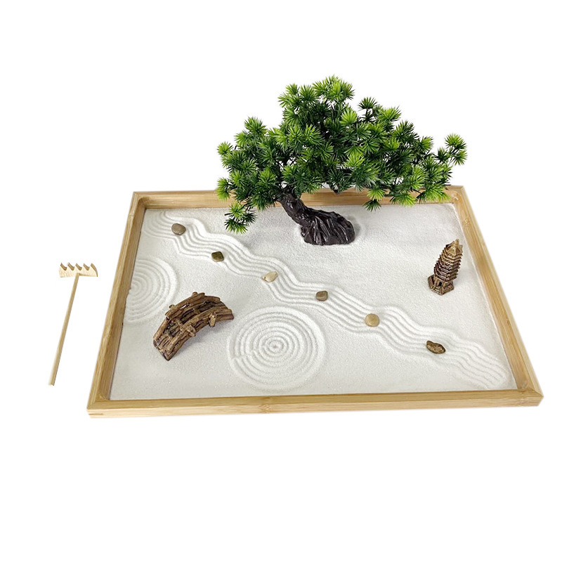 Jardin Zen japonais pour burea - Bonsai Tree Zen Garden avis et prix
