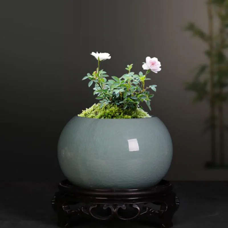 Pot de fleurs en céramique sty - Bonsai Garden Europe avis et prix