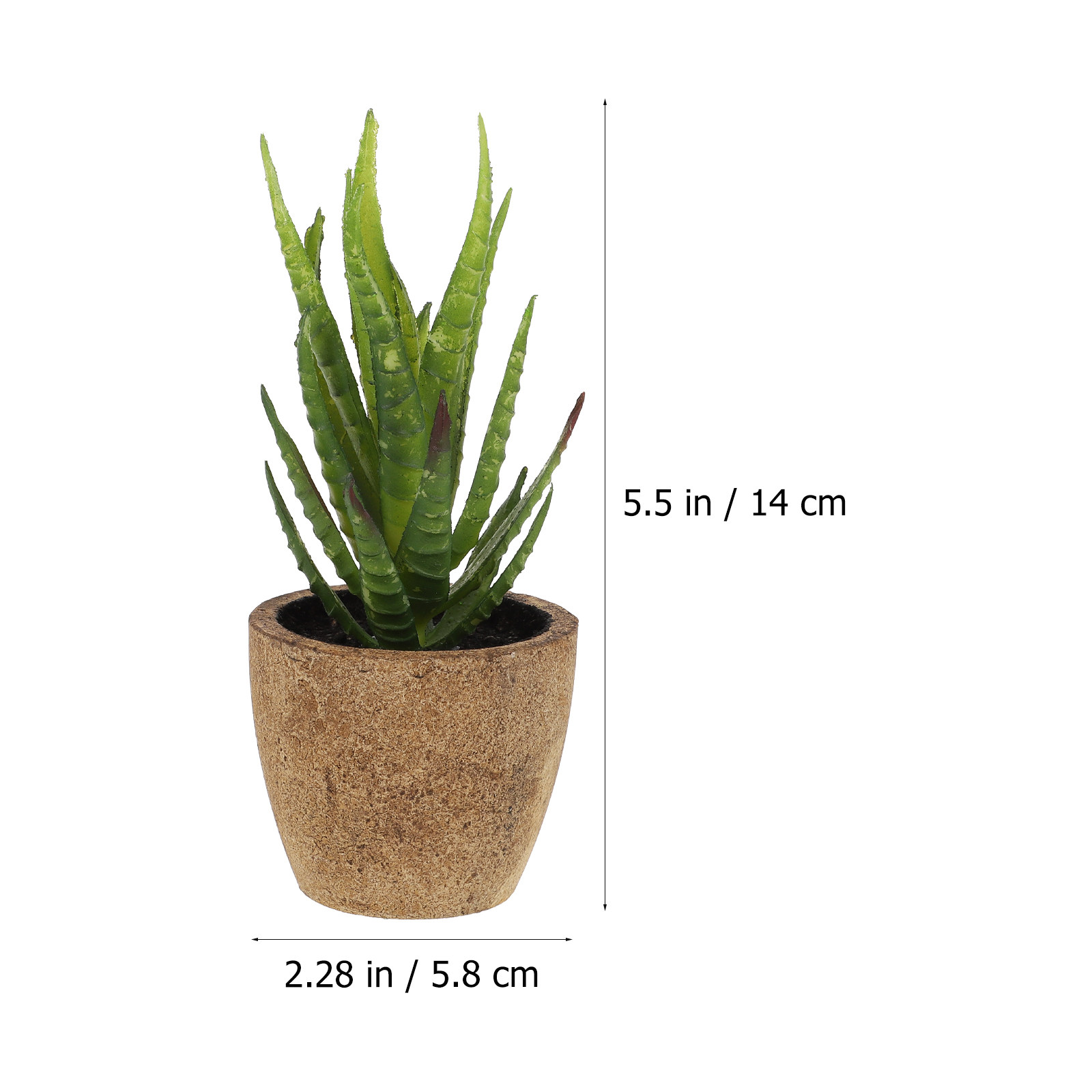 4 Pièces de Plantes Artificiel - Bonsai Garden And Cafe avis et prix